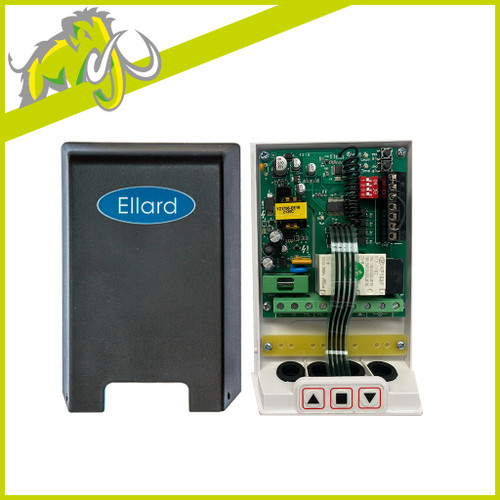 Ellard Easy Fit Controller and 2 x remotes - for roller shutter door tube motors