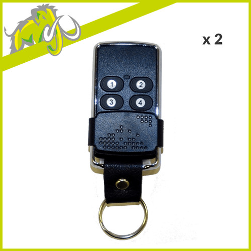 Ellard Easy Fit remote handsets x 2 - for roller shutter doors