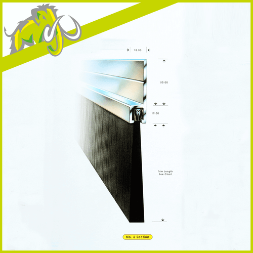210mm Brush length x 2m Door seal - Bulk buy discount
