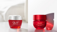 OLAY抗老面霜比較：新生高效緊緻護膚霜 (Super Cream) VS胜肽專研緊緻輕潤乳霜 (紅金面霜)
