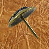 Western Decorative Star Upholstery Tacks - side view