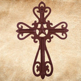 Cast Iron Star Cross - rear view.