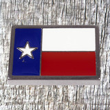 State of TEXAS Flag Concho - Front View.