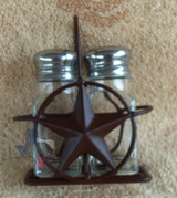 Star Salt & Pepper Holder & Shakers