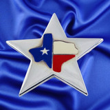 JEWL00040 TEXAS STAR PENDANT - Front view