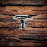 Concho Screw Standard 8/32 (lot of 10) - side view.
