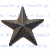 2.5 Inch Rustic Cast Iron Star With Nail
