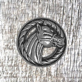 Western Horse Head Conchos Right Profile