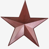 23 Inch Metal Art Red Pocket Star
