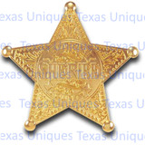 Old West Badge Sheriff Lincoln County