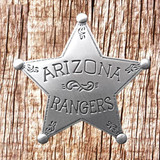 Old West Arizona Ranger Reproduction Badge 