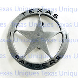 Texas Ranger Large Historical Reproduction Badge