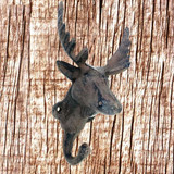 Rustic Lodge Decor Moose Coat Hook