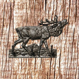 Elk Hook Triple Wildlife Wall Mount