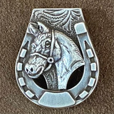 Horseshoe & Horse Concho