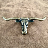 Longhorn Drawer Pull AB Cabinet Hardware Knob