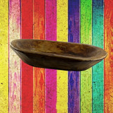 Rustic Wood Dough Bowl