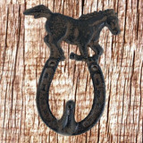 Horseshoe & Horse Coat Hook