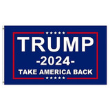 TRUMP 2024 Flag - Front View.