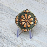 Oaxaca 1-1/2 Inch Concho - front view.