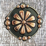 Oaxaca 1-1/2 Inch Concho - front view.