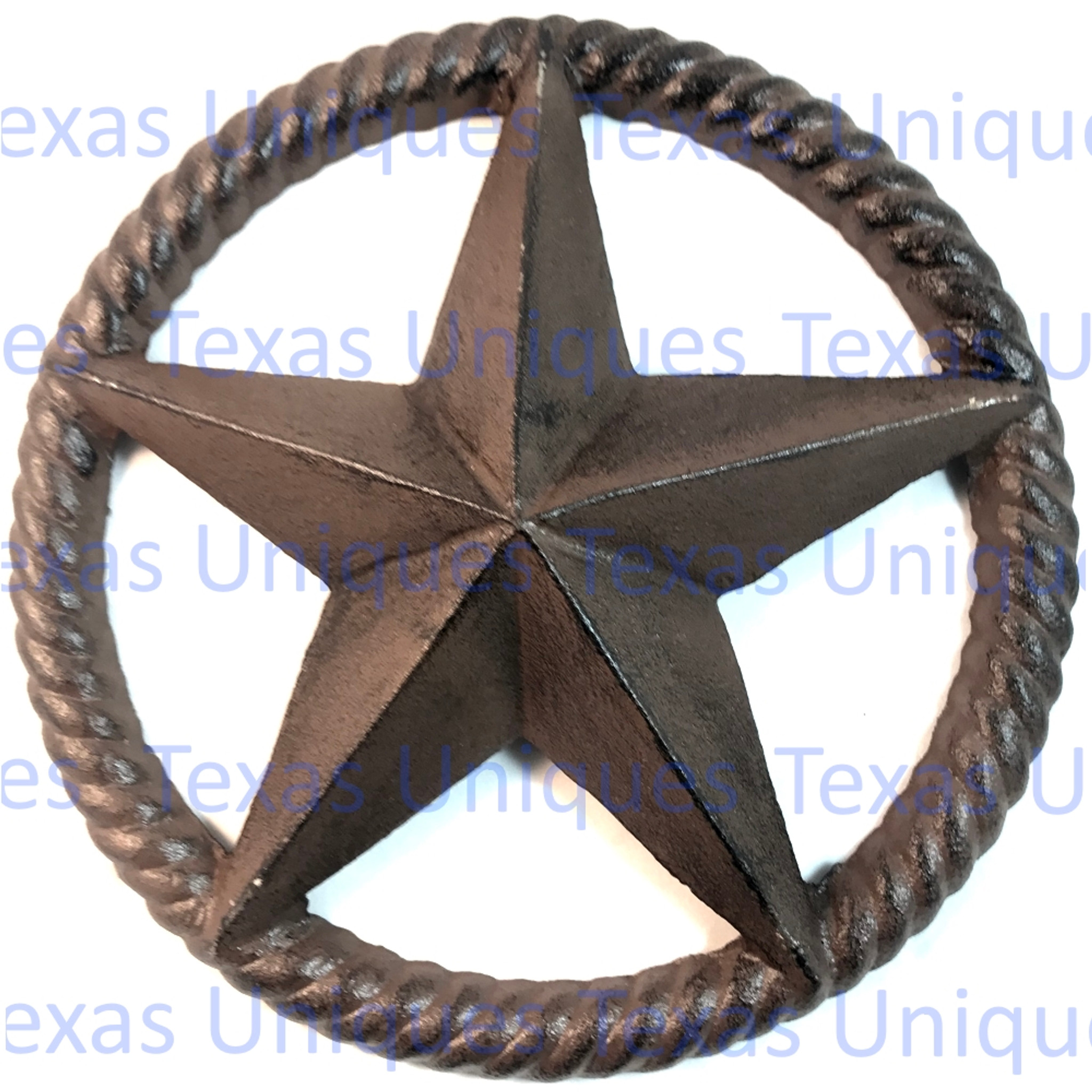 Home Improvement Rustic Iron Texas Star Knobs Drawer Cabinet Pulls
