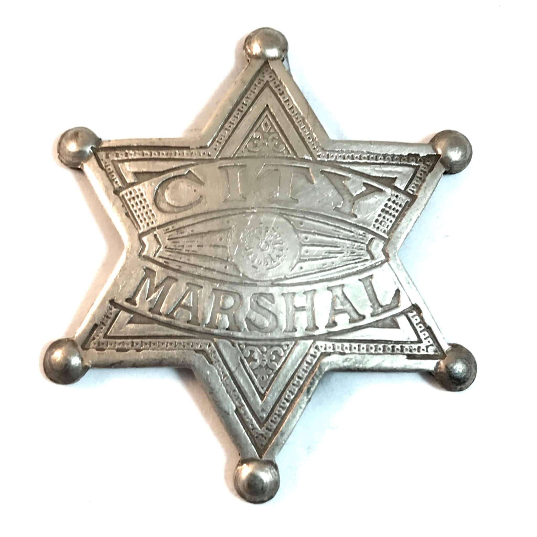 Reproduction Antique City Marshall Badge Texas Uniques Store