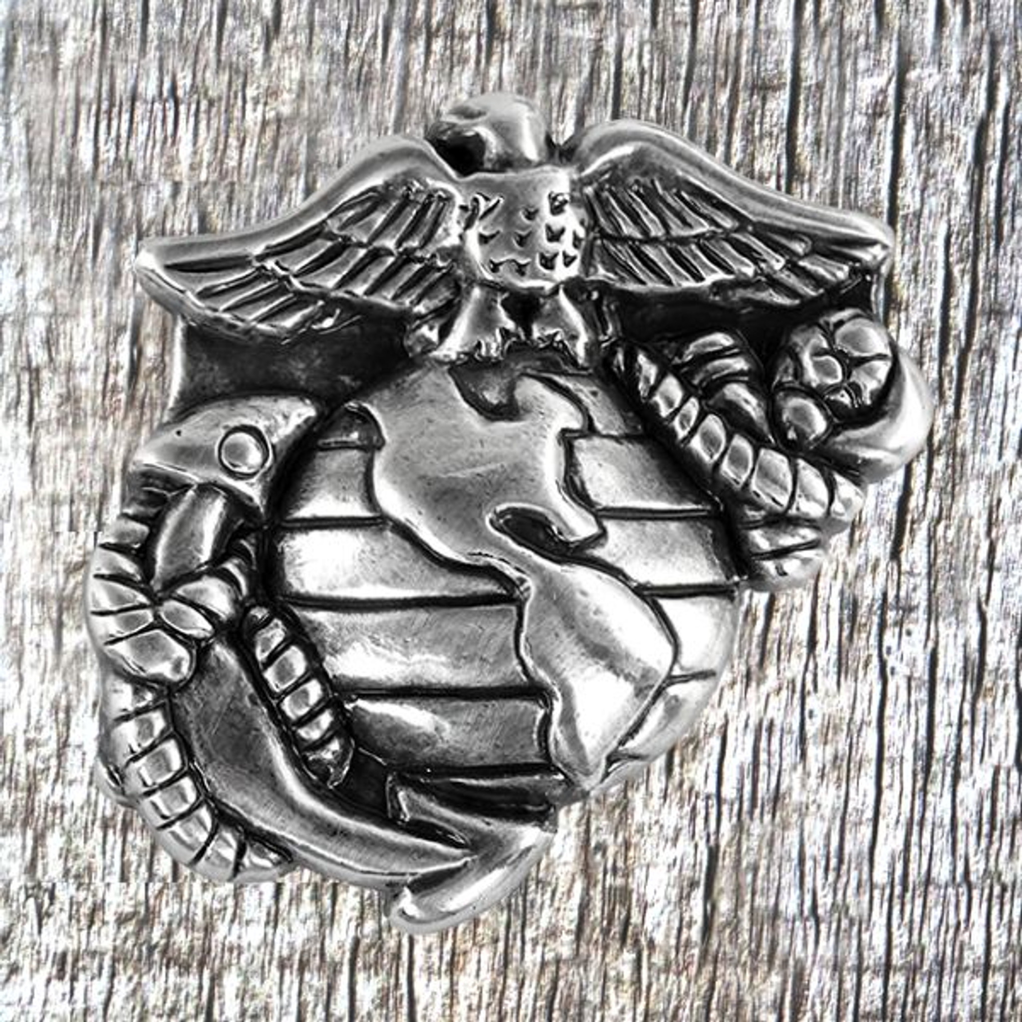 Civil War Marine Belt Buckle with Eagle and Anchor (reproduction