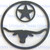 Buy Metal Cut Out Of Longhorn & Star Online Shop