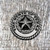 Texas State Seal 1 Inch Concho - front view.