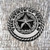 Texas State Seal 1-1/4 Inch Conchos - front view.