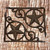 Rustic Star Shelf or Corner Bracket - other side