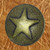 Western Decorative Star Upholstery Tacks & Nails (AB) - front view.
