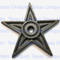 6-1/4 Inch Cast Iron Architectural Stars