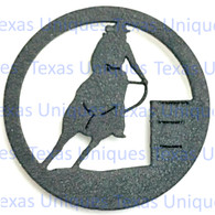 Western Barrel Racer Metal Decoration Accesserorie