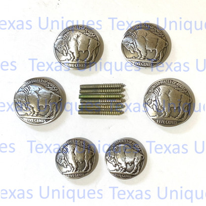 Jeu de selle concho Buffalo nickel CON1009 B SD SET