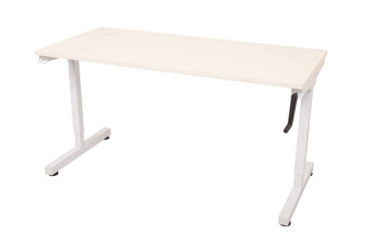 RAPID MANUAL HEIGHT ADJUSTABLE DESK 1500mm X 700mm