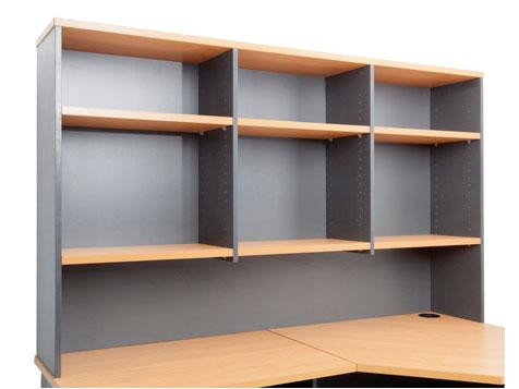 Rapid Worker Desk Hutch 1200mm wide