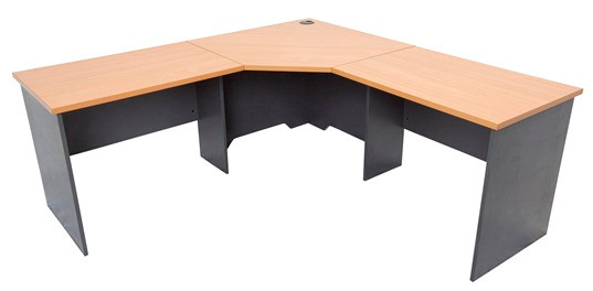 Rapid Worker Corner Workstation 2100 x 2100 x 600