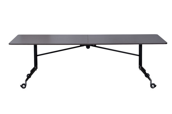 Rapid Edge Folding Mobile Meeting & Boardroom Table - 2400mm
