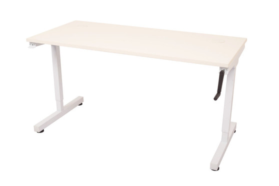 RAPID MANUAL HEIGHT ADJUSTABLE DESK 1200mm X 700mm