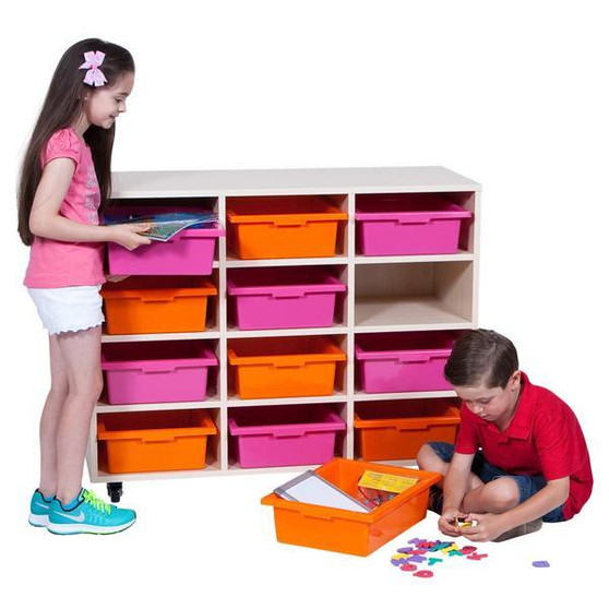 Elizabeth Richards Mobile Storage Trolley - 12 Tray