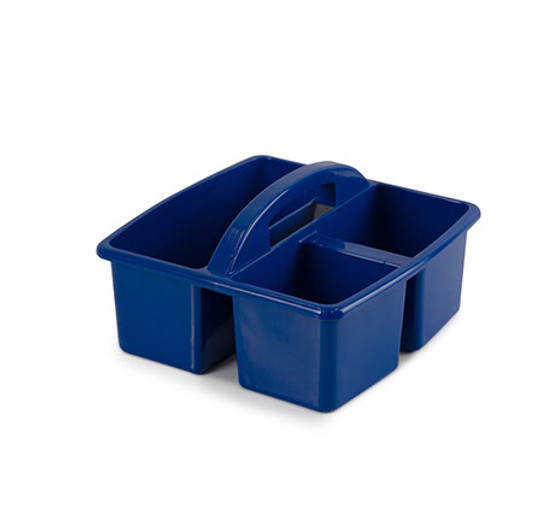 Visionchart Plastic Storage Caddy Blue