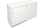 1200mm wide credenza - white