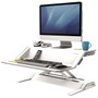 Fellowes Lotus Sit Stand Workstation - White