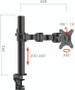 Revolve Single Monitor Arm  