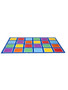 Elizabeth Richards Colour Squares Placement Rug