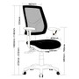 Rio Mesh Back Office Chair - High Back with Arms
