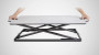Ergovida Ultra Slim Adjustable Sit Stand Desk EDT-S08.1