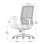 Kal Mesh Back Office Chair